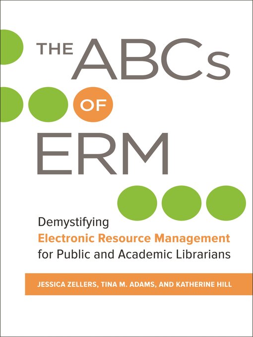 Title details for The ABCs of ERM by Jessica Zellers - Available